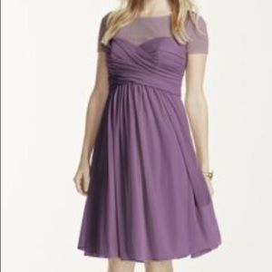 Lavender Bridesmaid’s Dress